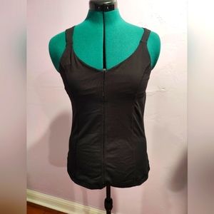 Black lulu tank top